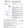 Seasons 534892 Fixed & Handheld Showerhead Design Combo w solid