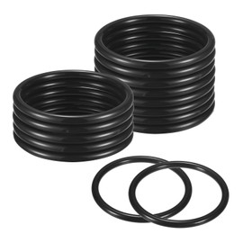 M METERXITY 15-Pack Dream Catcher Rings,4.7 Inch Plastic Macrame Wreath Floral Round Rings Plastic O Rings Hoop for DIY Wedding Wreath/Wall Hanging/Christmas/Camping Black 0.35 Inch