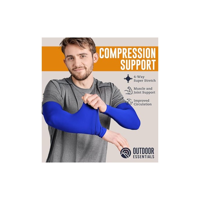 Outdoor Essentials UV Protection Cooling Arm Sleeves - UPF 50+