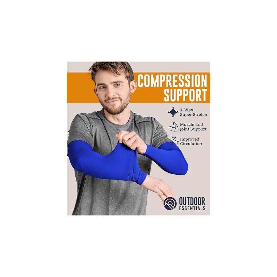 Outdoor Essentials UV Protection Cooling Arm Sleeves - UPF 50+