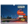 American Motels Nostalgia with Neon Wall Calendar 2026 DIN A4