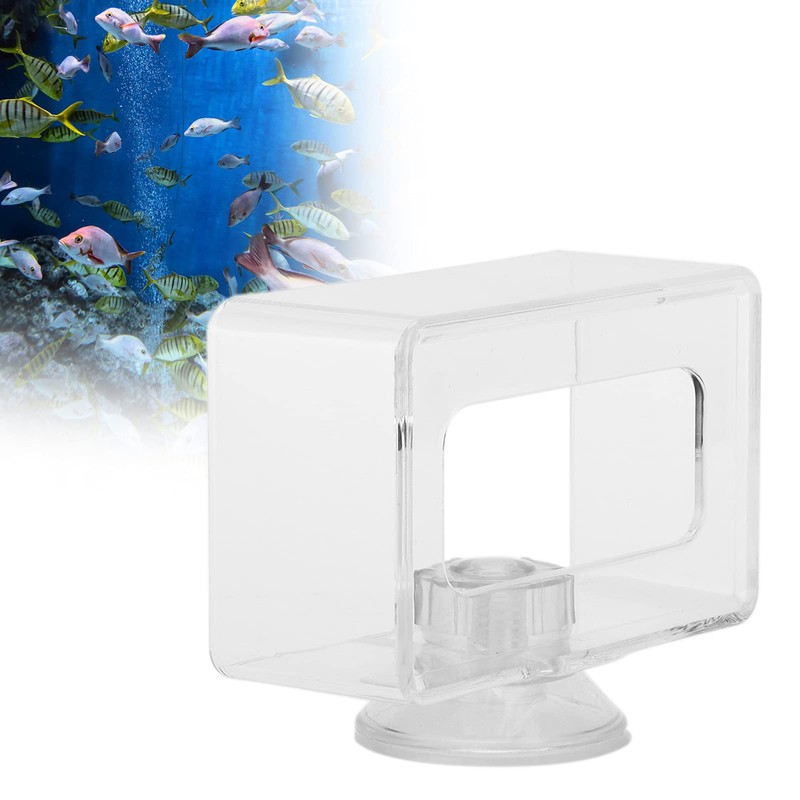 Anti Floating Fish Tank Fish Tank Feeder Transparent Feeder Fish
