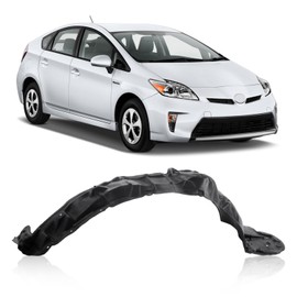 CarPartsDepot Front Fender Liner Right Passenger Side Compatible With Toyota Prius 2010-2015 TO1249158 5387547030