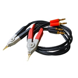 LCR Meter Resistance Measurement Kelvin Clip Banana Clip 4 Terminal Impedance Wire Measurement Test Line Test Lead