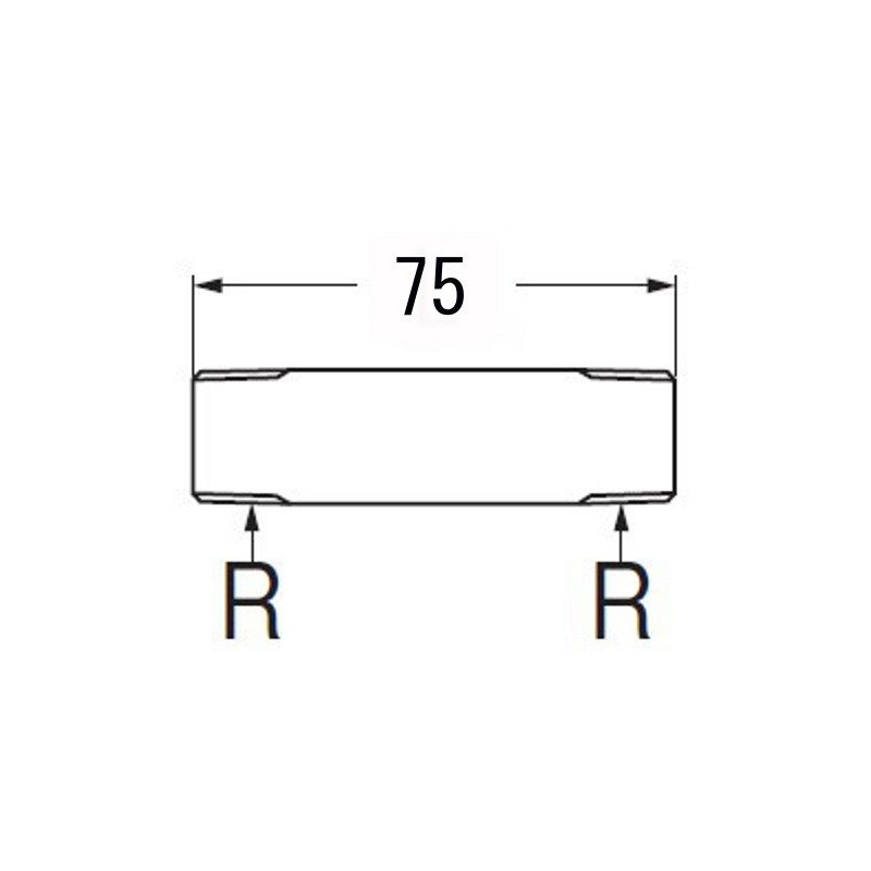 SANEI V22J-62-13X75 Water Supply Pipe for Stop Faucet Length 3.0