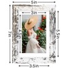 Vittanly 4x6 Picture Frames Set of 9, Shatter Resistant Plexiglass,