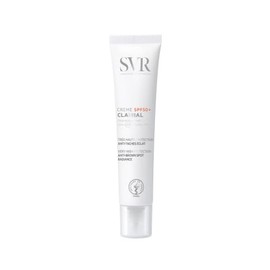 SVR Clairial Crema Despigmentante Facial con Protección Solar FPS 50 para Piel con Manchas, 40 ml                                                     