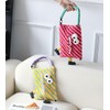 Clapoyis Hanging Tissue Case, Adorable Car Tissue Cover, Fabric (Yellow)