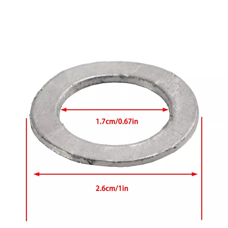 2pcs Exhaust Fluid DEF Injector Gasket for Ram 2500 3500