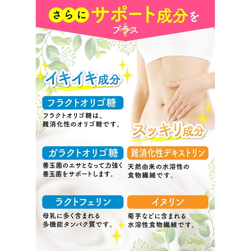 ビフィズス菌 乳酸菌 どっさりクレンズ 30日分
