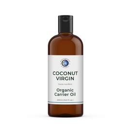 Mystic Moments | Organic Coconut Virgin Carrier Oil 500ml - Pure & Natural Oil Perfect for Hair, Face, Nails, Aromatherapy, Massage and Oil Dilution Vegan GMO Free