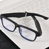 Airshi Gafas Inteligentes, Transmisión Inalámbrica Bluetooth, Micrófono Integrado con Cancelación