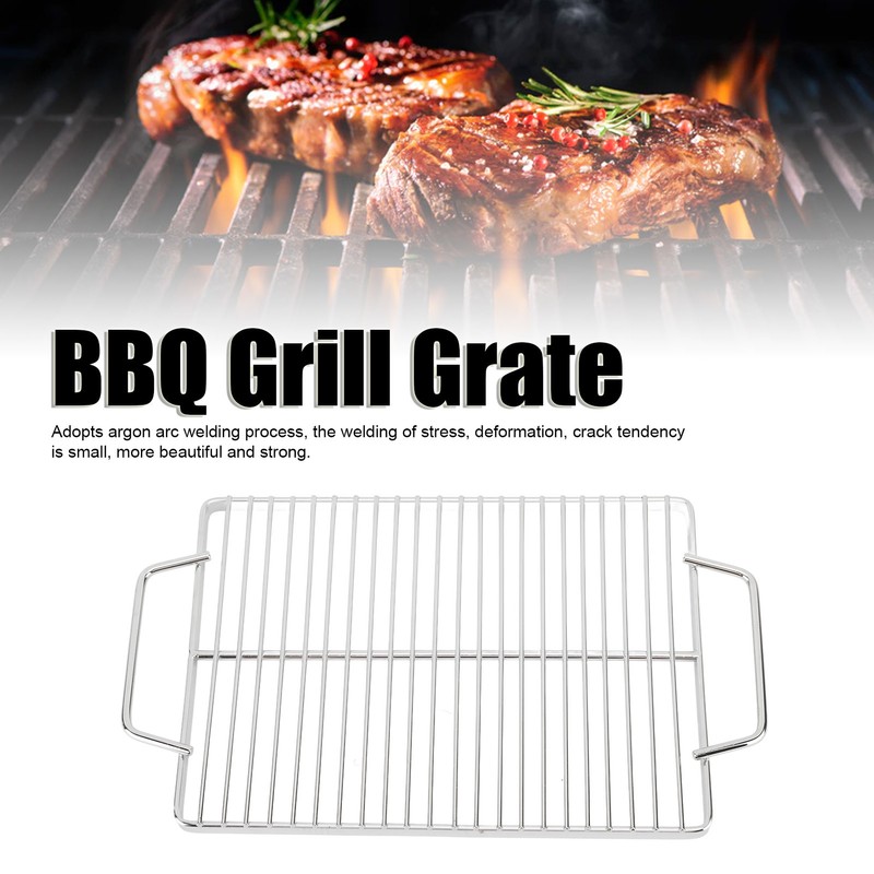 BBQ Grill Grate Stainless Steel Barbecue Wire Mesh Multifunction Cooking