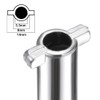sourcing map Electrical Cabinet Key 5.5mm Hole Zinc Alloy Water