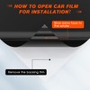 PAMAGOO 70% Percent Car Window Tint, 70% VLT Nano Ceramic