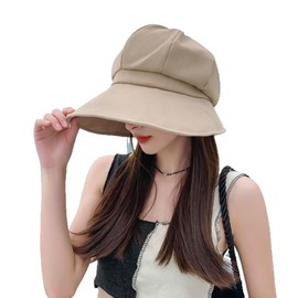 Liebendo Women's UV Protection Hat, Sun Protection, Deep Type, UV Protection, Sweat Absorption, Excellent Moisture Wicking, Small Face, Size Adjustable, Breathable, Cap, Hat, Easy to Carry, Plain