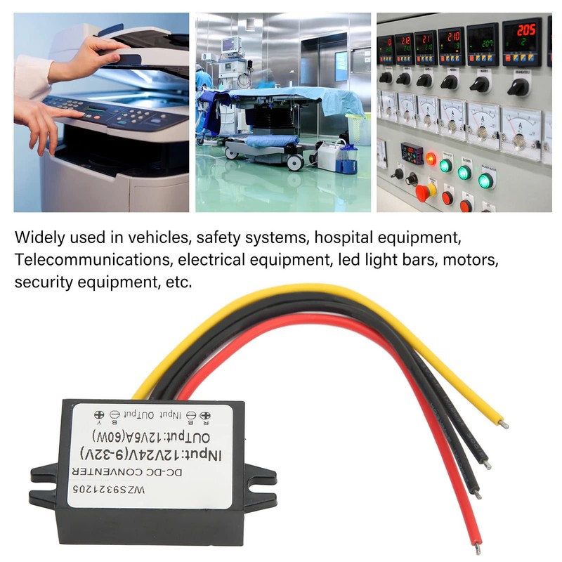 Waterproof DC to DC Voltage Converter 9-32V Up to 12V