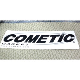 cometic Racing Sticker, COMETIC GASKET, 10" x 3.25"