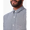 GANT Men's Reg Poplin Gingham Shirt, black