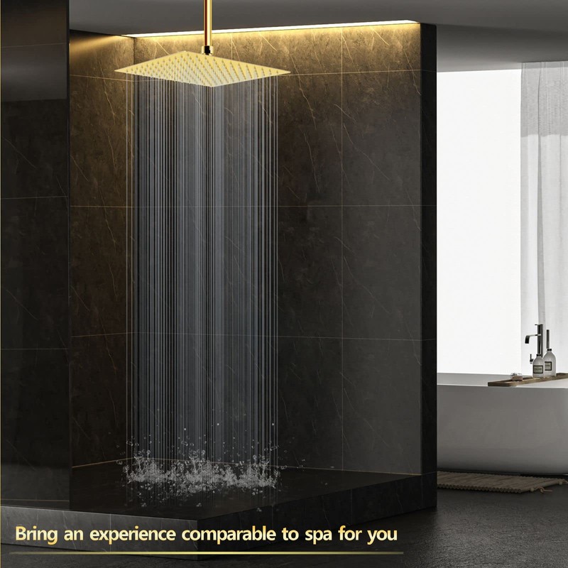 Voolan Rain Shower head, High Pressure Shower Head Made of