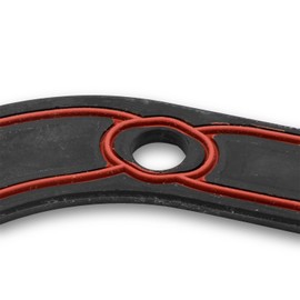 Mr Gasket 61090MRG Automatic Transmission Oil Pan Gasket Molded Rubber Over Glass Filled Nylon Carrier Reusable Gasket Automatic Transmission Oil Pan Gasket