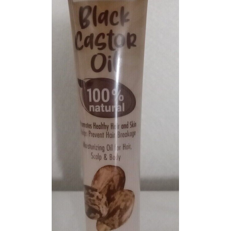 VIA NATURAL 3 VIA NATURAL 100% NATURAL BLACK CASTOR OIL