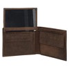 bruno banani Genuine Leather Men's Wallet, 021121, brown, Casual
