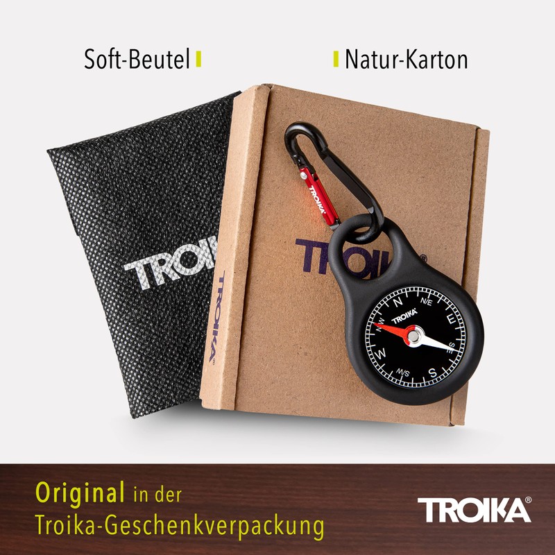 TROIKA (トロイカ) キーリング ストリートマスター WEGWEISER COS10/BK