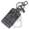 Coach Key Chain COACH Coated Canvas Leather Signature Key Ring