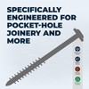Kreg SML-C2X250-125 HD Pocket Screws, 2-1/2 Inch (125 Count)