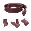 Operitacx Soundproof Door Bottom Seal Strip Brown Windproof Draft Blocker