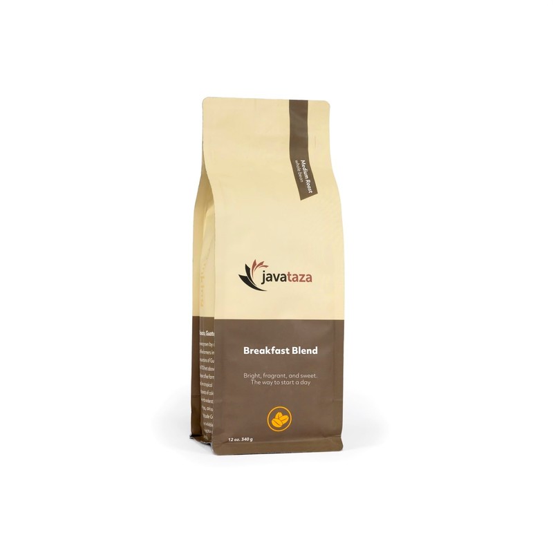 Breakfast Blend Whole Bean Coffee 12 oz. - Fairly Traded,
