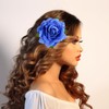 Topbuti Rose Hair Clip Flower Hairpin Rose Brooch Floral Clips,