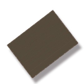 Coarbor Rectangle 9'x20' Straight Edge Sun Shade Sail for Pergola Patio Gazebo Awning Canopy Shade Block Direct Sunlight 240GSM Grommets Placed All Edges- Customized Brown