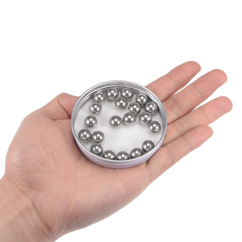 sourcing map 10mm Bearing Balls 304 Stainless Steel G100 Precision