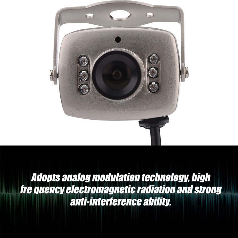 Mini 6LED Wired CMOS CCTV Security Camera Night Vision Video