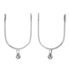 1 Pair Horse Spurs Stainless Steel Western Cowboy Equestrian Boot