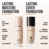 CARSLAN Lasting Moisture Foundation, 24H Longlasting Medium Coverage Dewy Finish