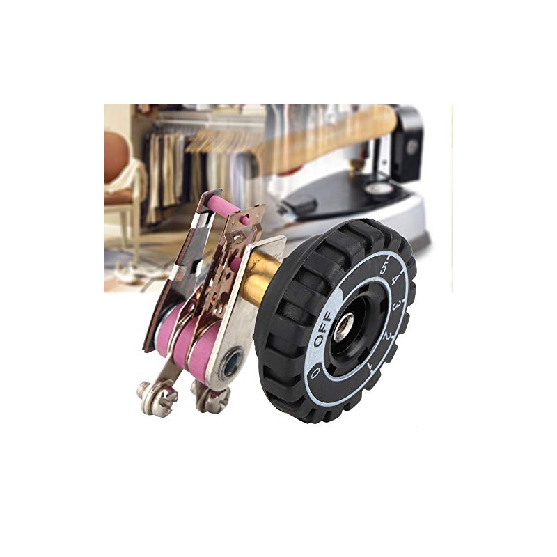 HEEPDD Steam Iron Thermostat, Adjustable Temperature Control Switch Repair Replacement