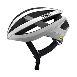 ABUS Viantor MIPS road bike helmet - Sporty bike helmet with MIPS impact protection for beginners - for men and women - white matt, size S