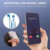 Maíz 3pz Audifonos Alambricos In-ear Manos Libres Pc Jack 3.5mm