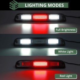 EYPINS F-ord Third 3rd Brake Light - 60LED Brake Lights Assembly Compatible with 1993-2011 F-ord Ranger, for 1999-2016 F-250/F-350/F-450/F-550 Super Duty, for 2001-2005 F-ord Explorer Sport Trac, etc