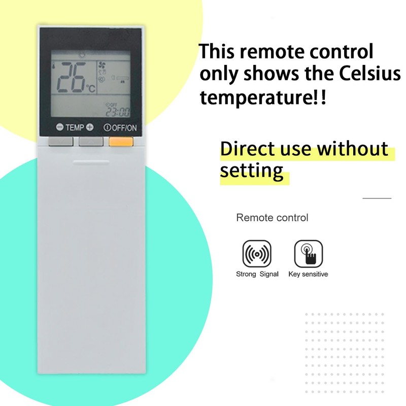 Replacement Remote Control for Mitsubishi Electric AC Air Conditioner SG15F