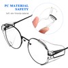 DOITOOL 2 Pairs Eye Glasses Side Shields, Flexible Slip on