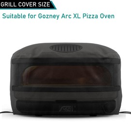 ZJYWSCH Pizza Oven Cover for Gozney Arc XL Pizza Oven Waterproof for ARC XL Outdoor Gas Pizza Oven Cover 16" 600D Heavy Duty Weather Resistant
