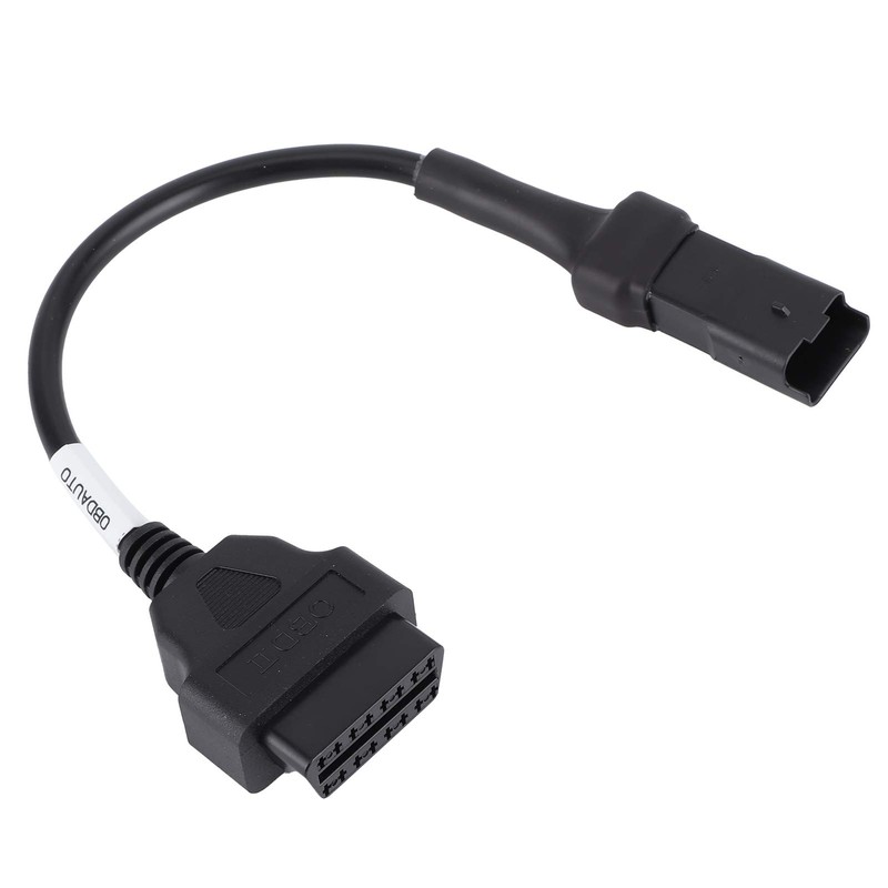 Bewinner 4 Pin to OBD2 Diagnostic Adapter Connector, 4 Pin
