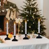 Wondise Flameless Window Candles with Timer & Remote, Battery Operated