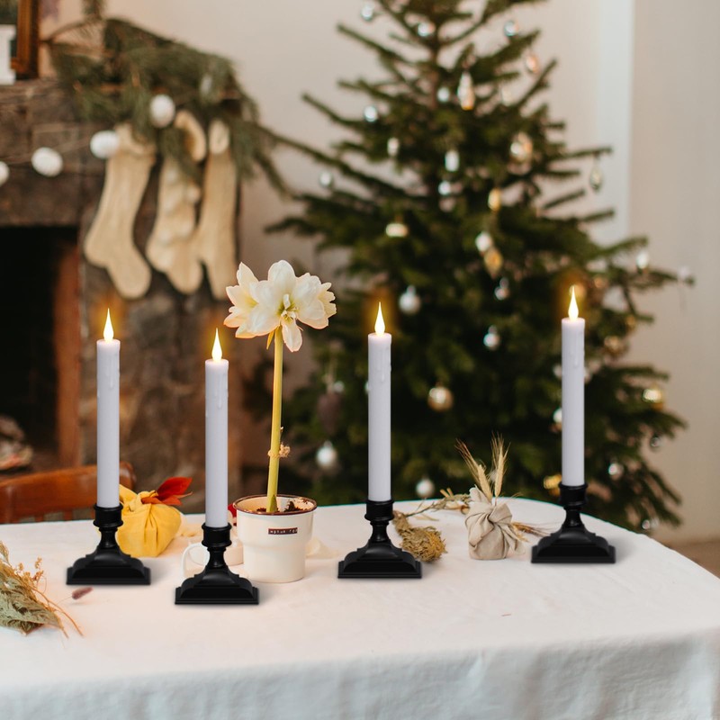Wondise Flameless Window Candles with Timer & Remote, Battery Operated