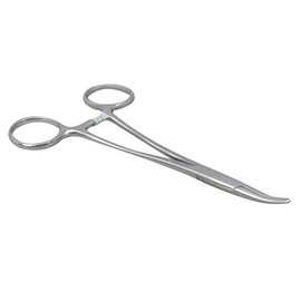 Fishing Hemostat Locking Clamps Tweezers Stainless Steel Curved Tip