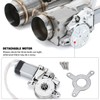 PQY Universal 2.5 Inch Stainless Steel Exhaust Pipe Kit